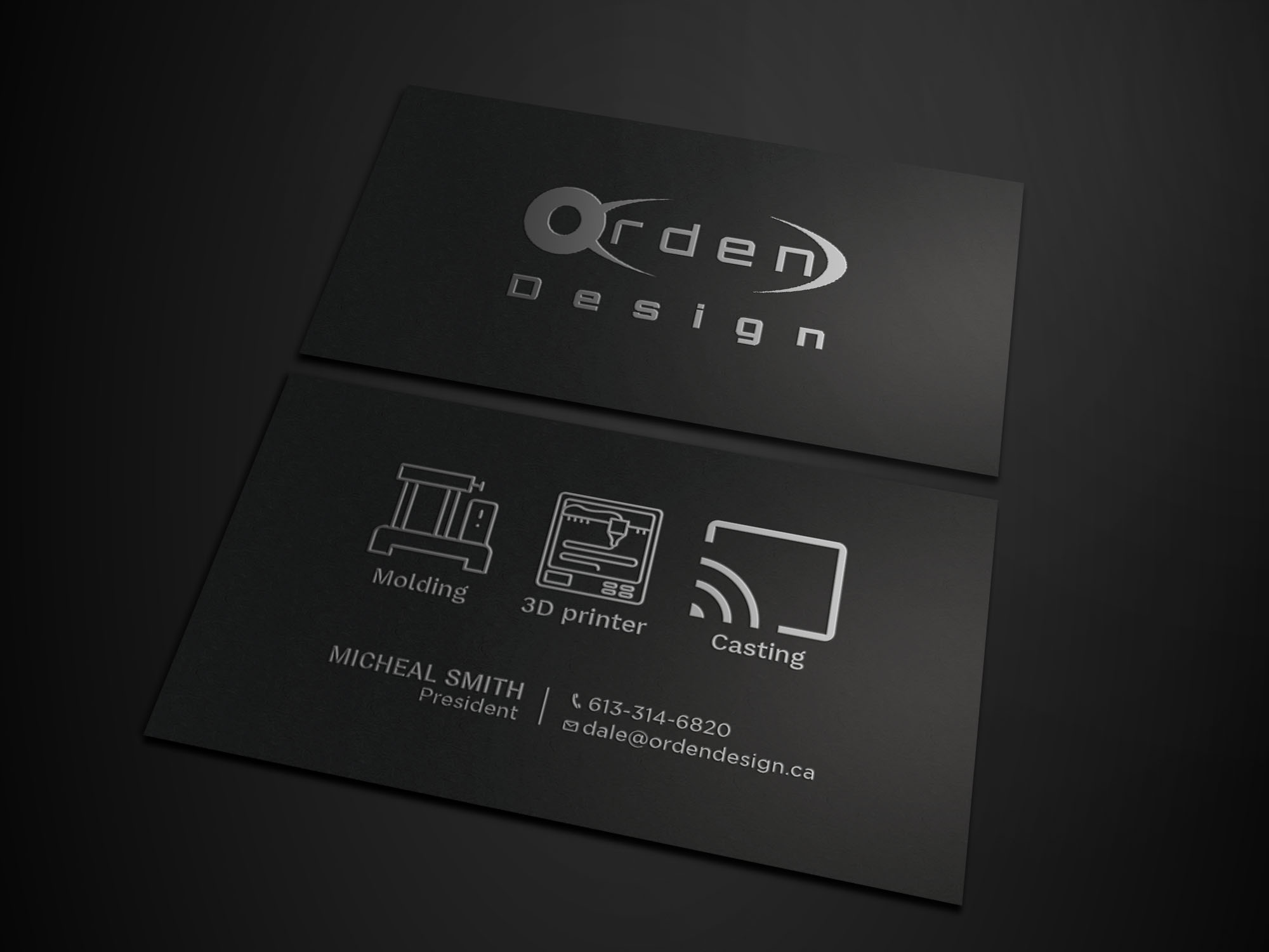 Business Card Design by Tripti Ranjan Gain for Orden Design | Design #23813945