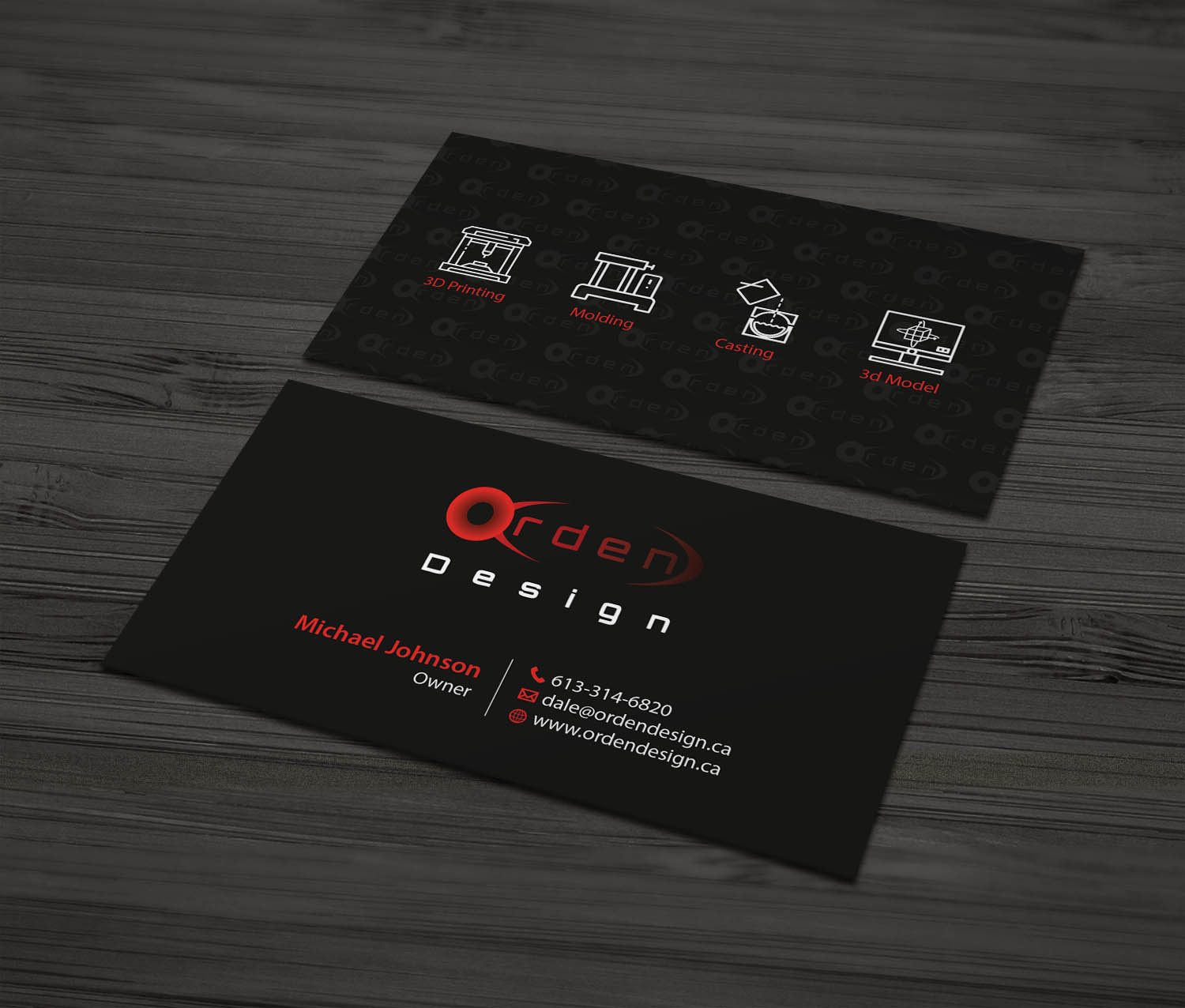 Business Card Design by MDesign for Orden Design | Design #23816698