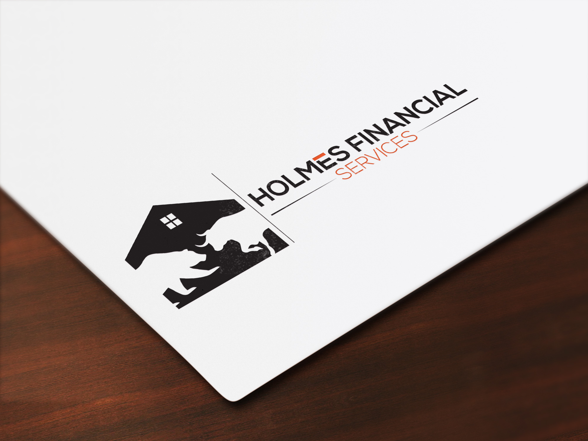 Diseño de Logo por magicblack53 para Holmes Financial Services | Diseño: #23885721