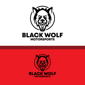 Black Wolf Motorsports | Logo Design by Graphic Bricks