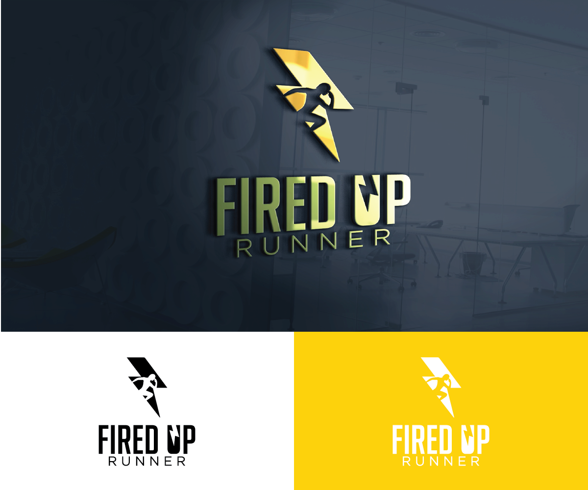 Logo Design by nicolca37 for Fired Up Runner | Design #23832651