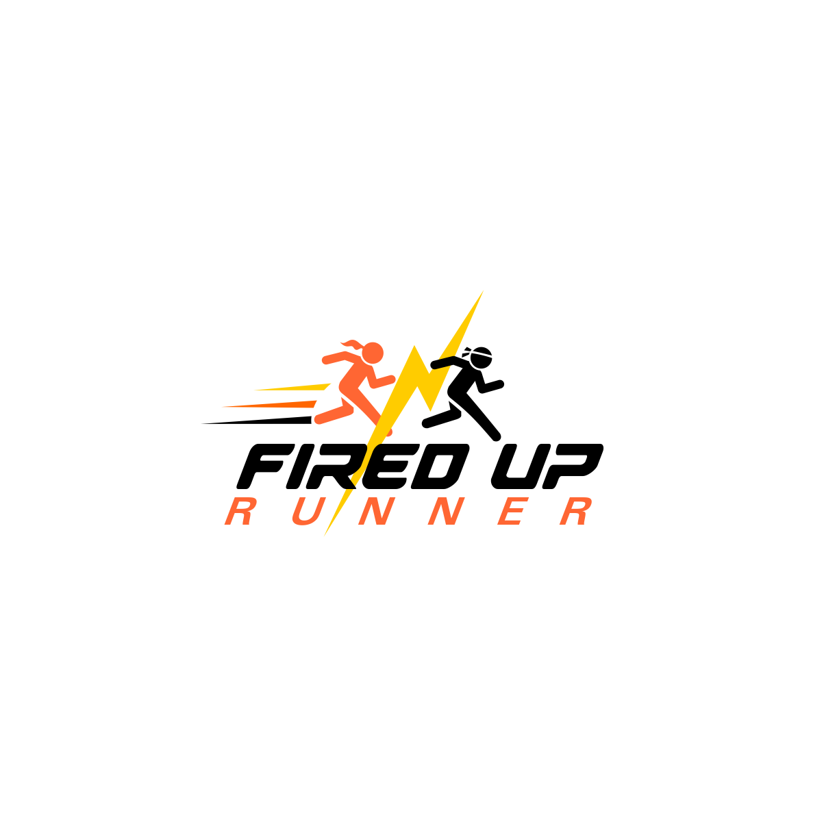 Logo Design by jeffblaire0107 for Fired Up Runner | Design #23858266