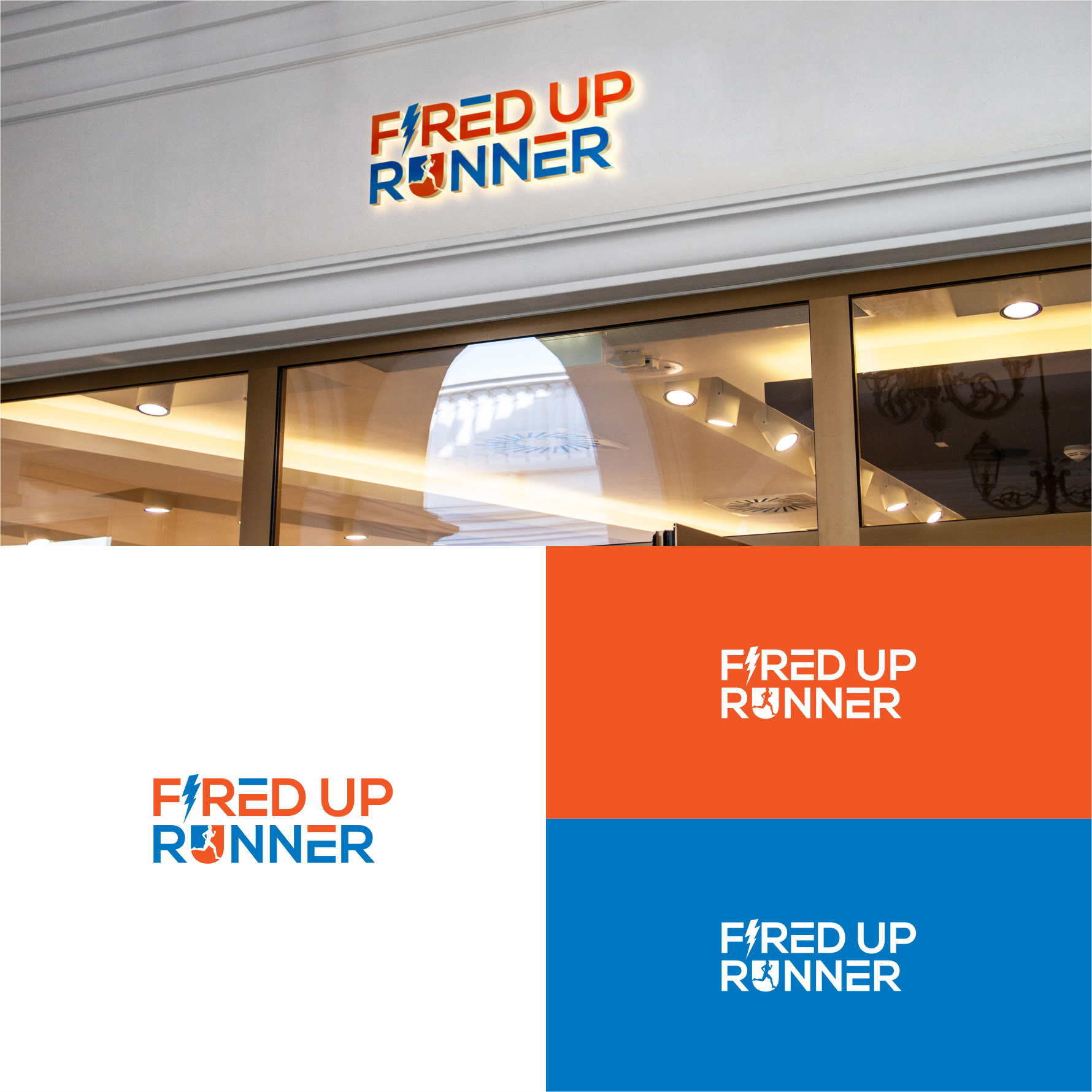 Diseño de Logo por tejo para Fired Up Runner | Diseño #23797090