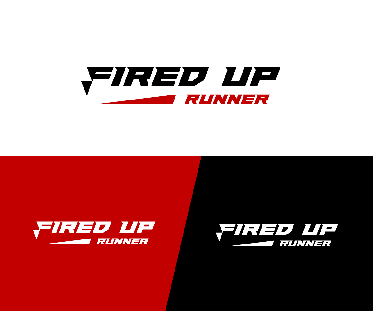 Logo Design by Ng V Duc for Fired Up Runner | Design #23847963