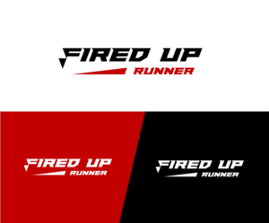 Fired Up Runner | Logo Design by Ng V Duc