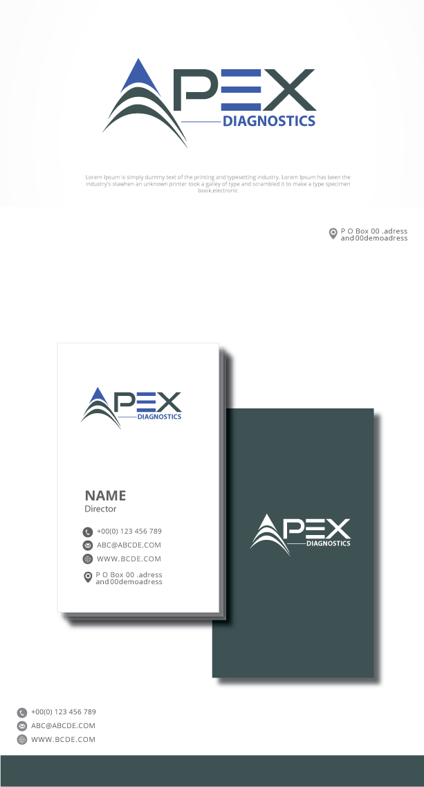 Design de Logo par graphicevolution pour Apex Diagnostics | Design #23801505