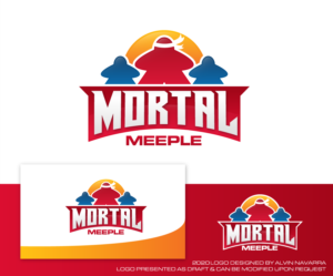 Logo Design by alvinnavarra for The Mortal Meeple | Design: #23834708