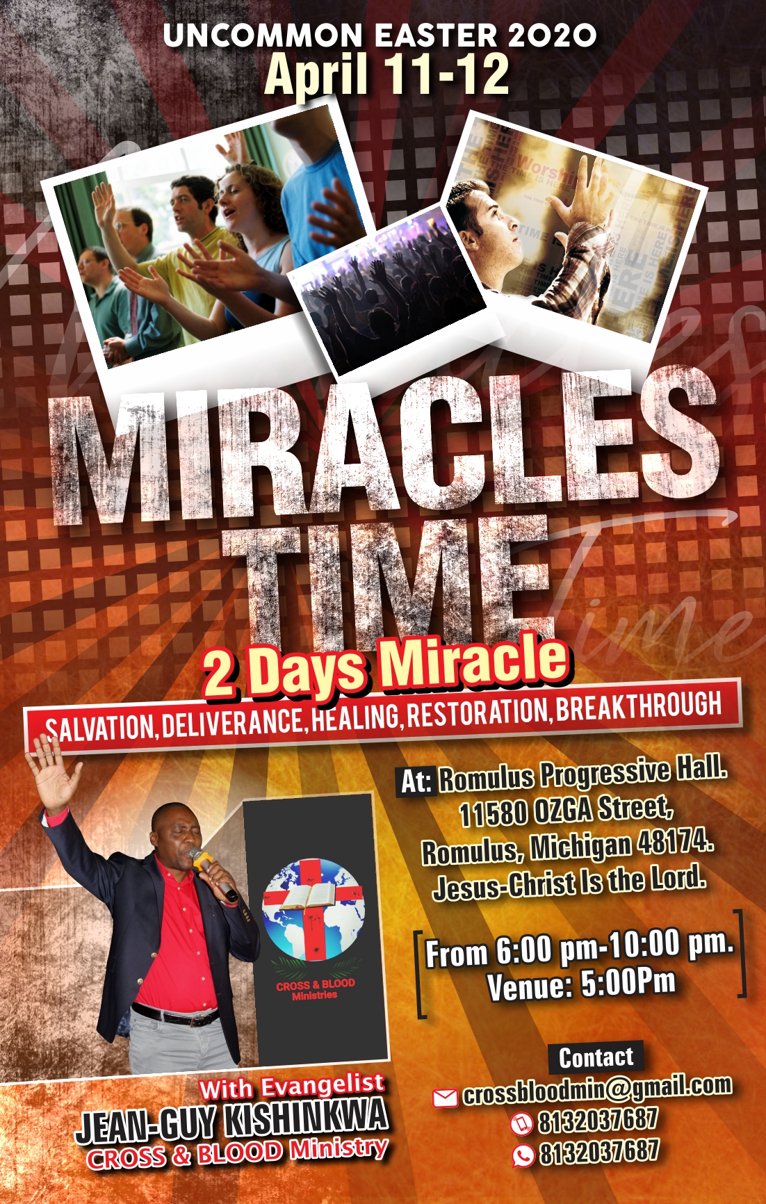 Flyer Design by henryperea25 for CROSS & BLOOD MINISTRY  | Design #23810940