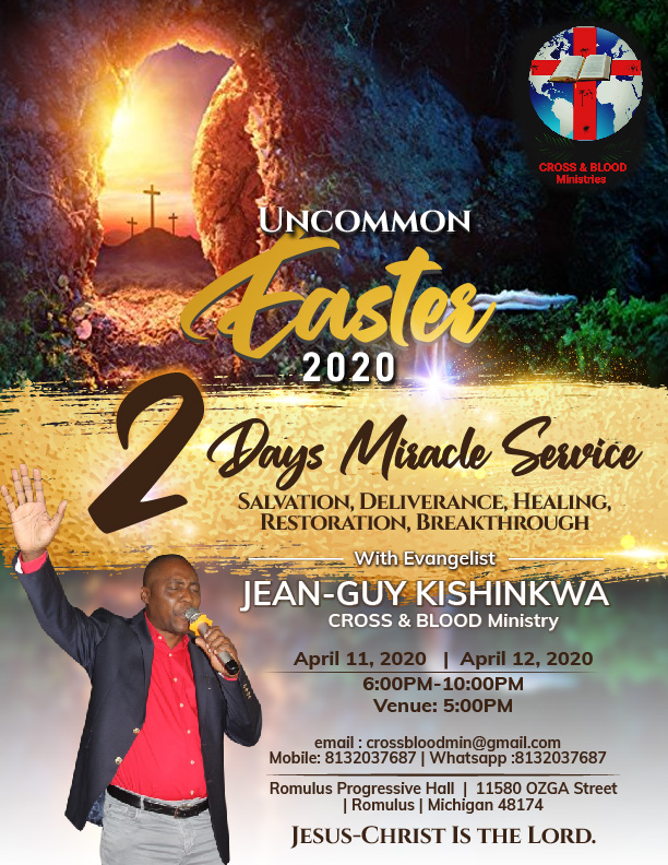 Design de Flyer par Creative Fields pour CROSS & BLOOD MINISTRY  | Design : #23836624