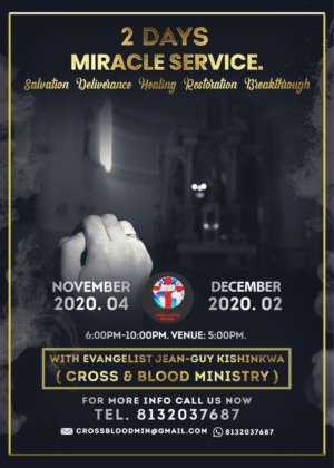 Design de Flyer par HeshanKavinda pour CROSS & BLOOD MINISTRY  | Design : #23804690