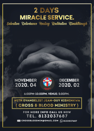 Design de Flyer par HeshanKavinda pour CROSS & BLOOD MINISTRY  | Design : #23804695