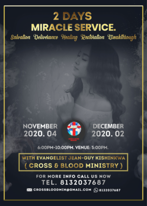 Design de Flyer par HeshanKavinda pour CROSS & BLOOD MINISTRY  | Design : #23804706