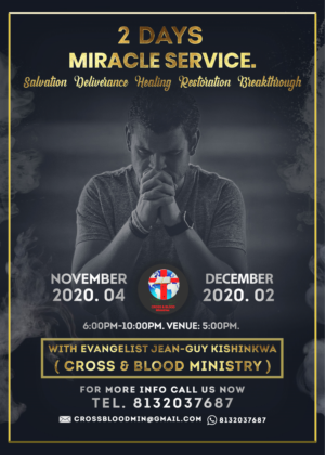 Design de Flyer par HeshanKavinda pour CROSS & BLOOD MINISTRY  | Design : #23804713