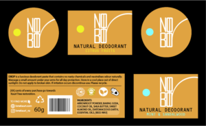 Design a Product Label for a Natural Deodorant Product | Label Design by Indre Ta