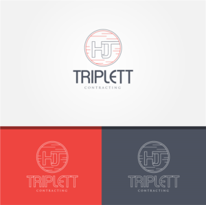 Logo Design by Log-X for H J Triplett Contracting | Design: #23822352
