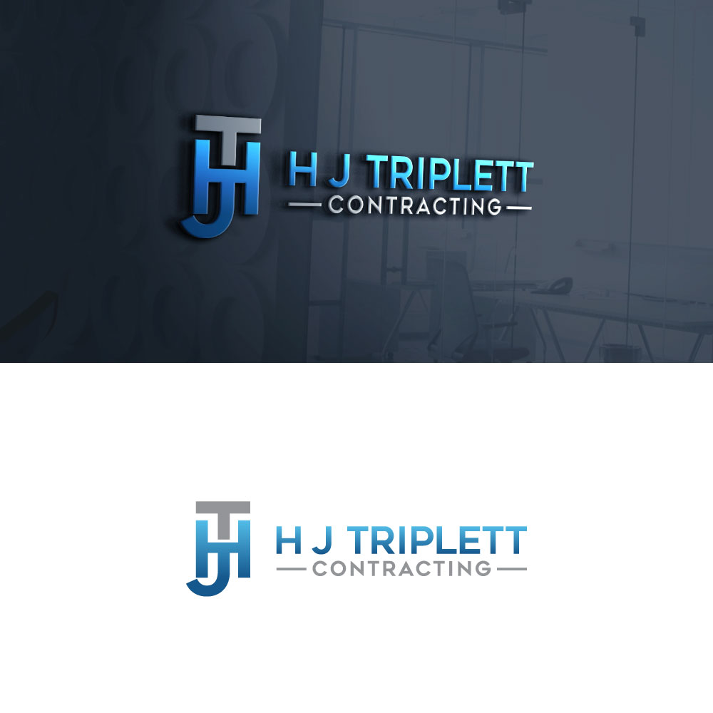 Logo Design by Trident for H J Triplett Contracting | Design #23877911