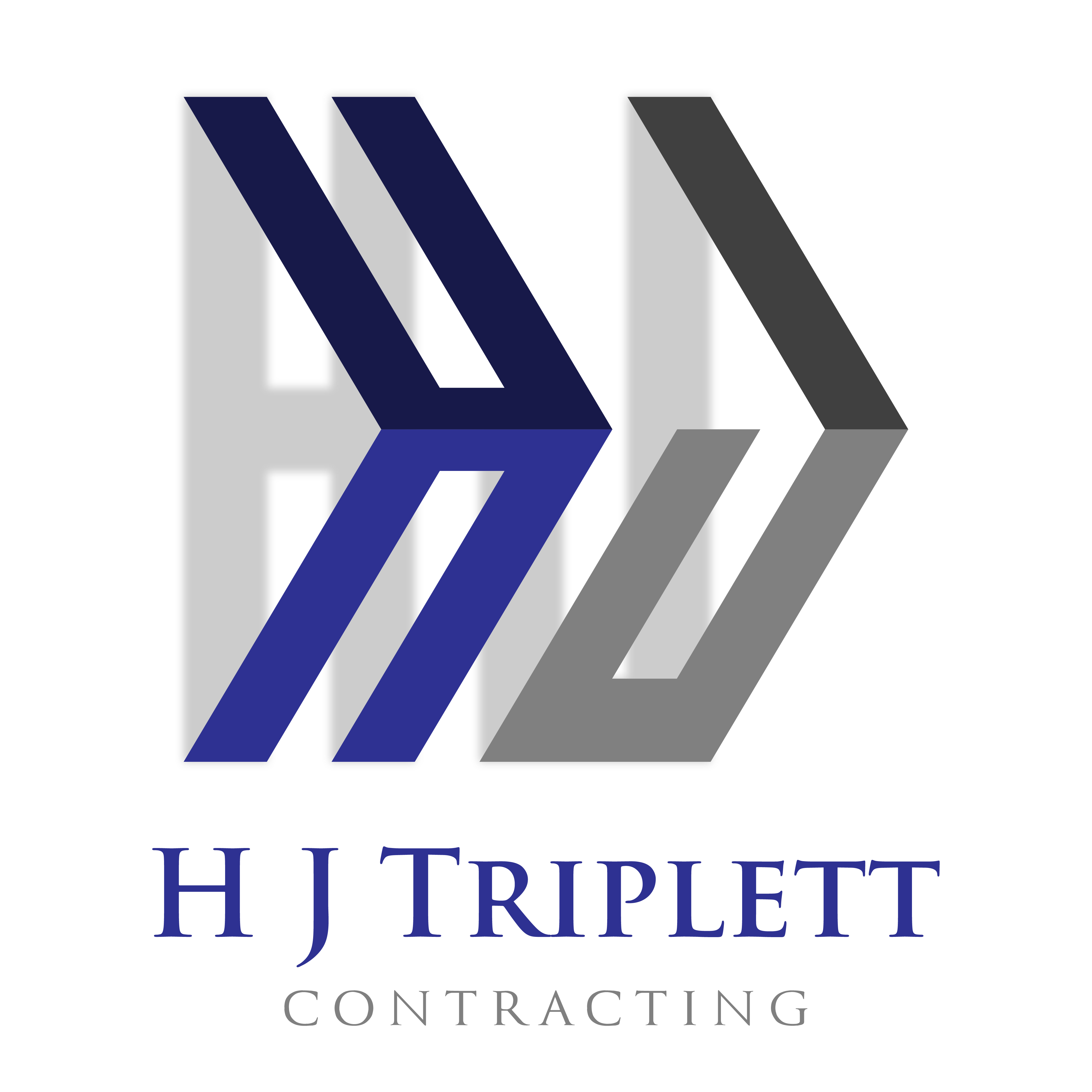 Logo Design by artcreationsstudio for H J Triplett Contracting | Design #23878394