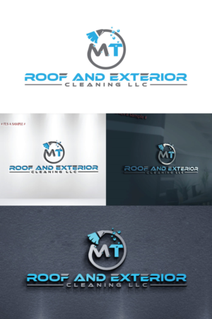MT Roof and Exterior Cleaning LLC     | Logo Design by alpha hop