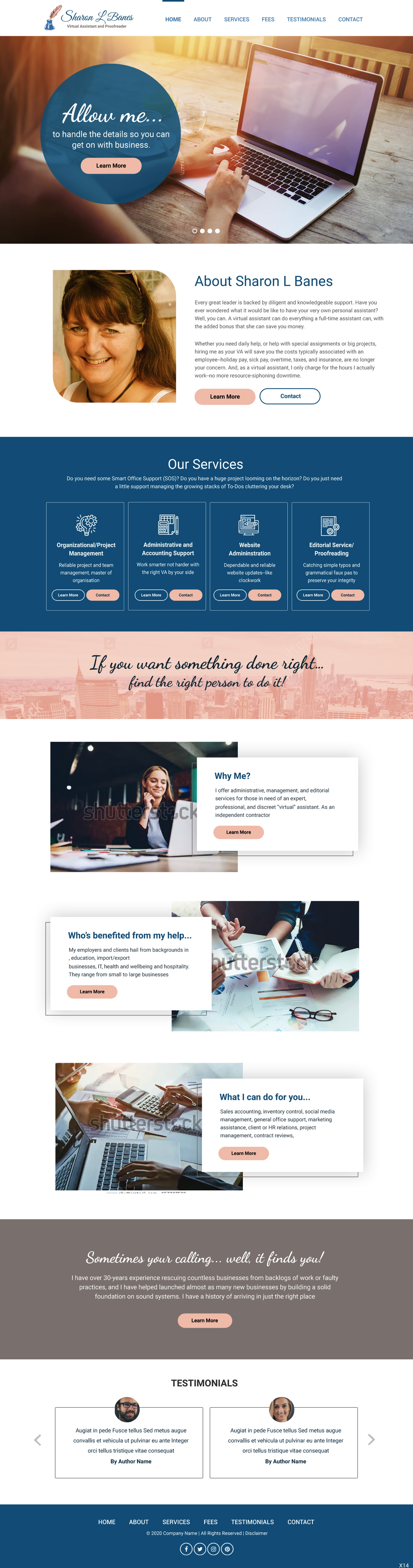 Web Design by pb for this project | Design #23802162