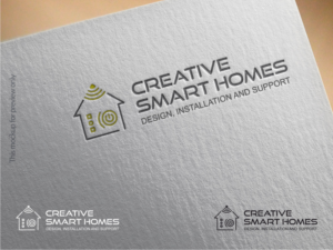 Creative Smart Homes - Design, Installation and Support | Logo Design by Atvento Graphics