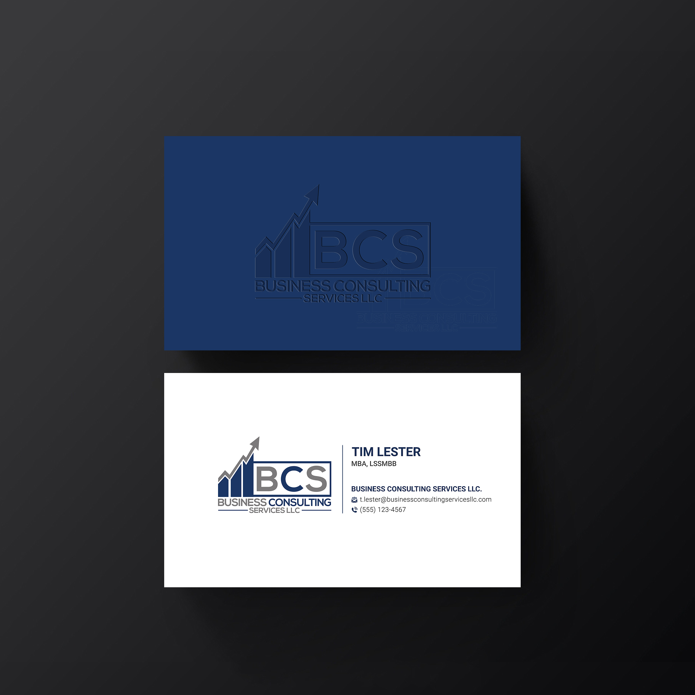 Business Card Design by Designers Hub for Business Consulting Services LLC | Design #23808022