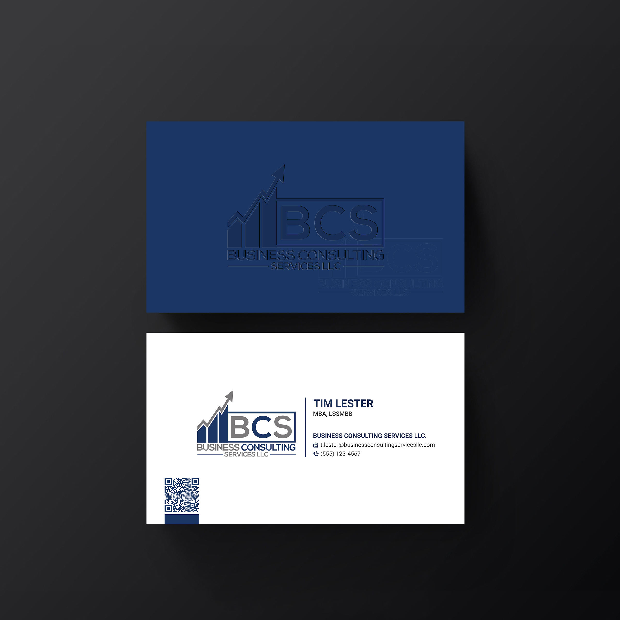 Business Card Design by Designers Hub for Business Consulting Services LLC | Design #23808136