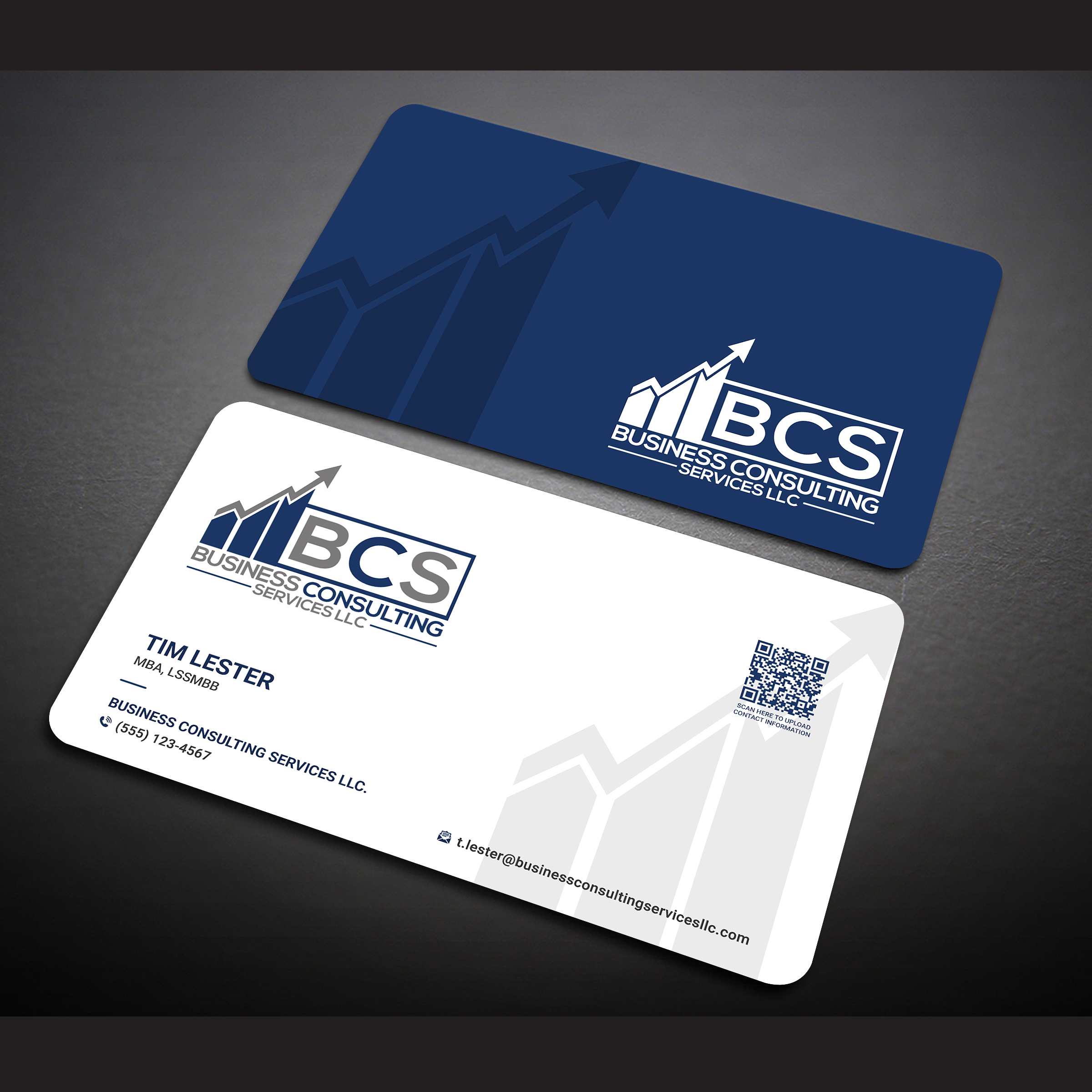 Business Card Design by Designers Hub for Business Consulting Services LLC | Design #23816469