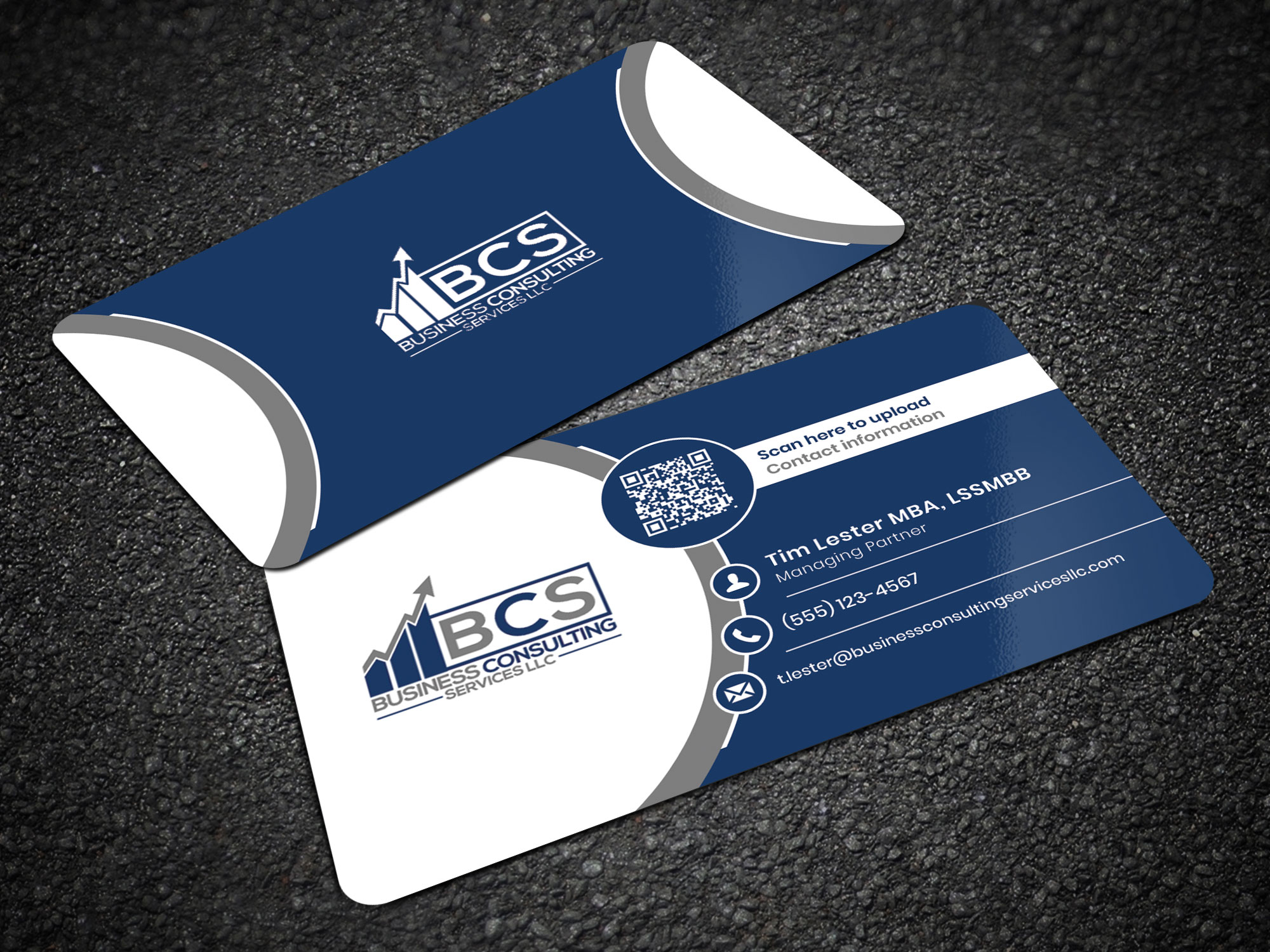 Business Card Design by Sandaruwan for Business Consulting Services LLC | Design #23806516