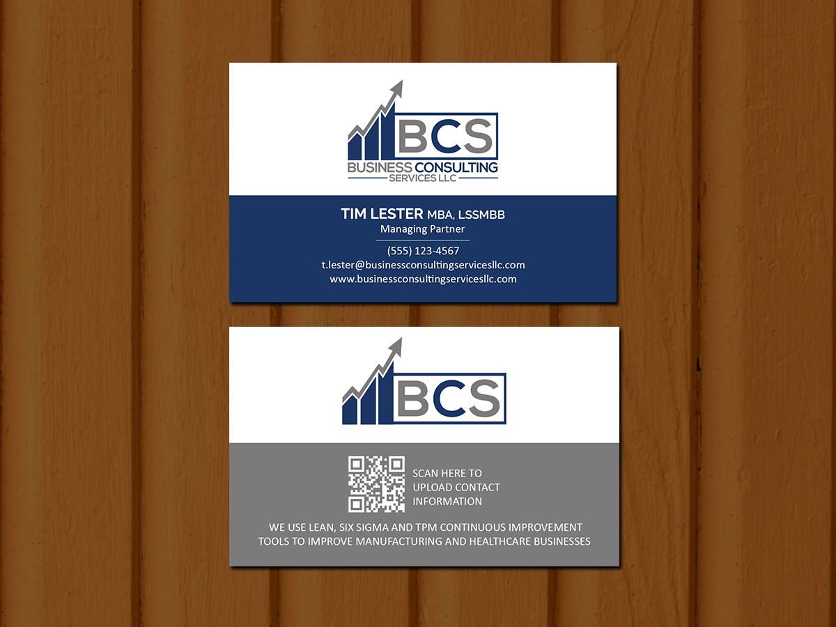 Business Card Design by Creations Box 2015 for Business Consulting Services LLC | Design #23808508