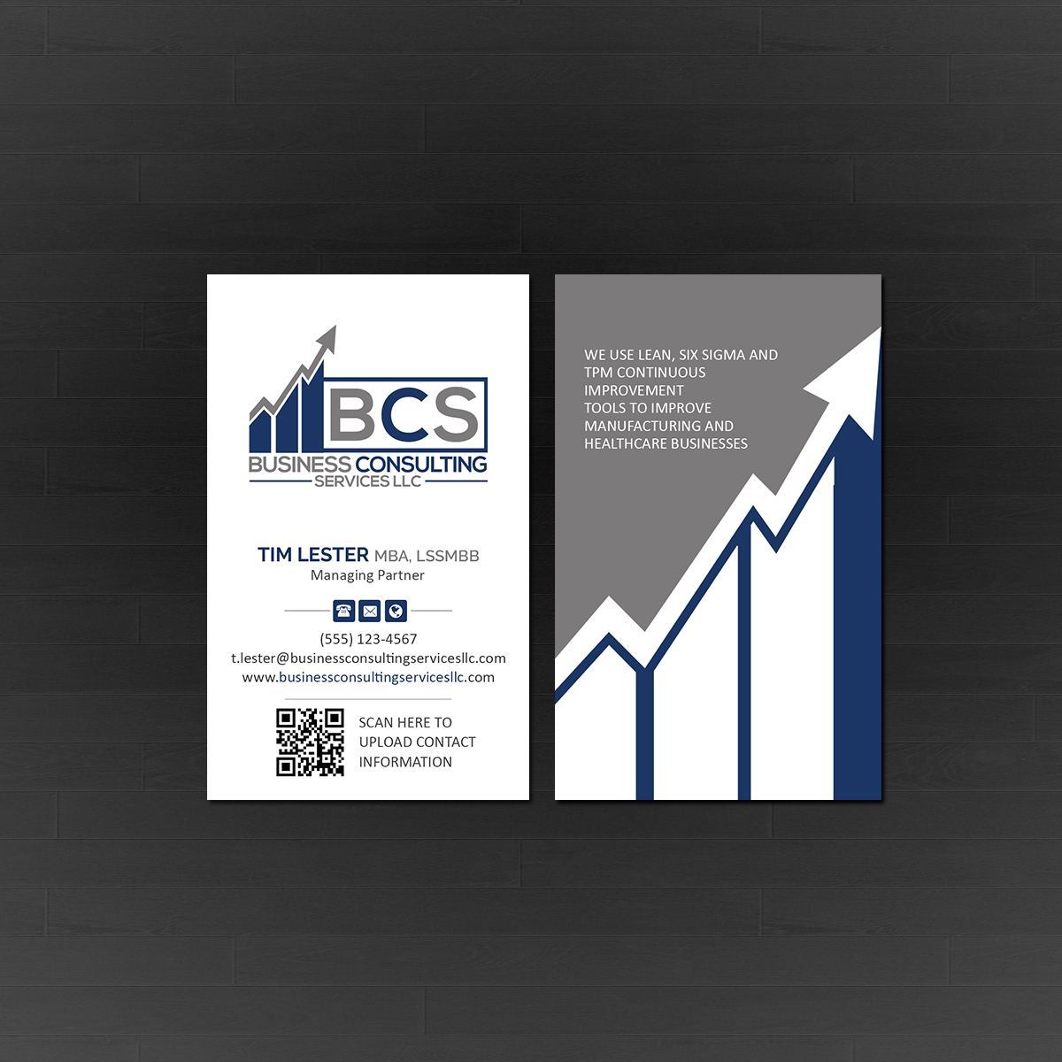 Business Card Design by Creations Box 2015 for Business Consulting Services LLC | Design #23808517