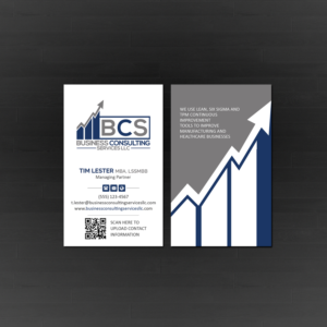 Business Card Design by Creations Box 2015 for Business Consulting Services LLC | Design: #23808517