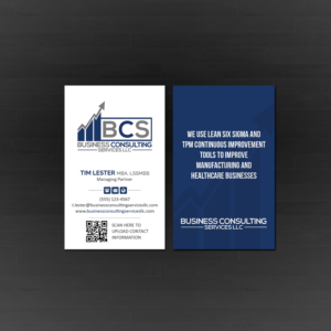 Business Card Design by Creations Box 2015 for Business Consulting Services LLC | Design: #23808518