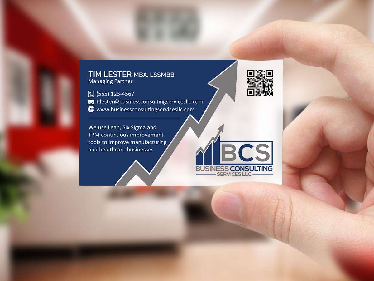 Business Card Design by Creations Box 2015 for Business Consulting Services LLC | Design #23808521