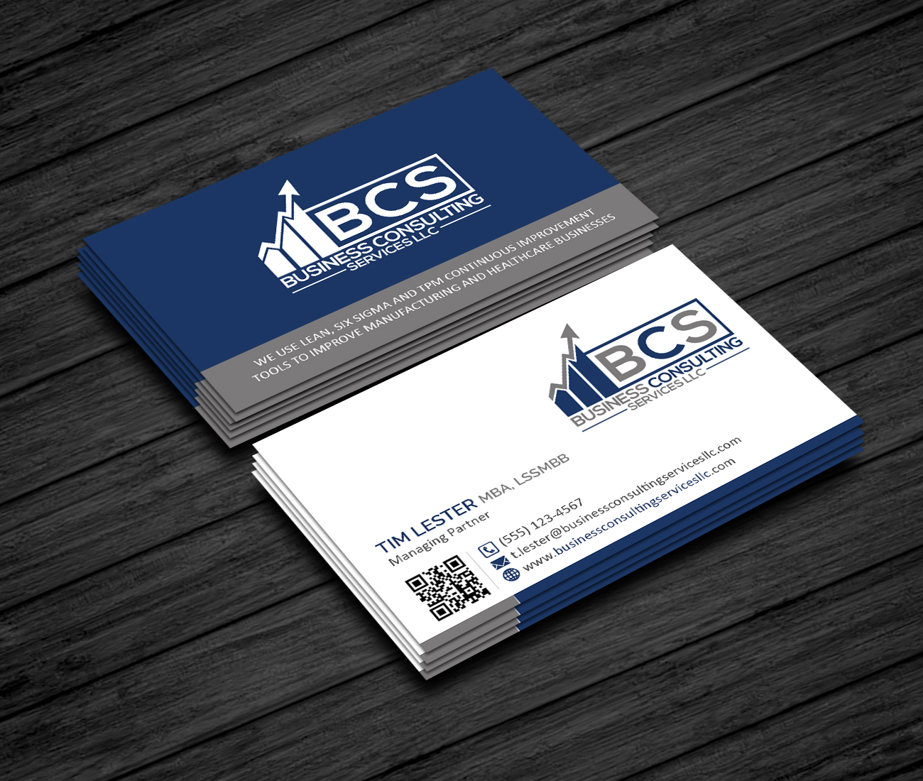 Business Card Design by Creations Box 2015 for Business Consulting Services LLC | Design #23814622