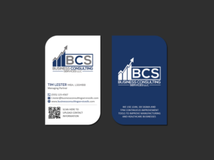 Business Card Design by Creations Box 2015 for Business Consulting Services LLC | Design: #23814627