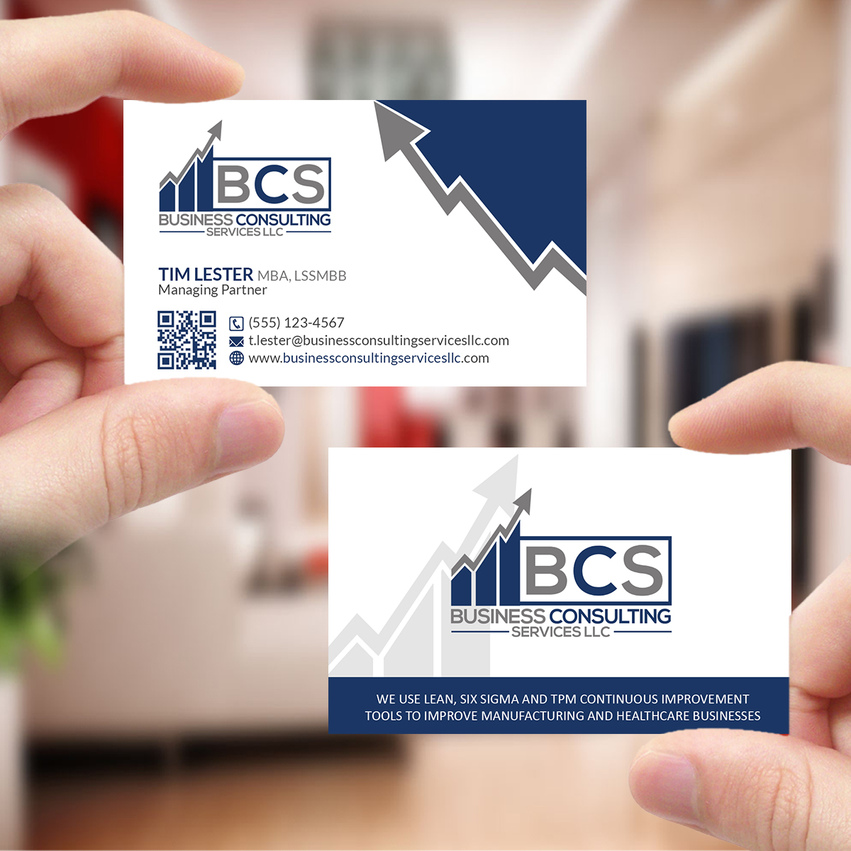 Business Card Design by Creations Box 2015 for Business Consulting Services LLC | Design #23938382