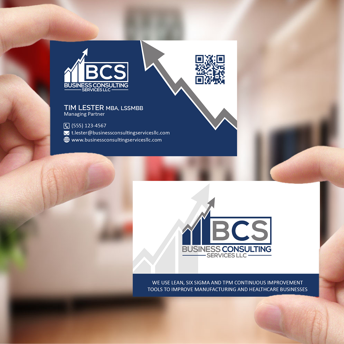 Business Card Design by Creations Box 2015 for Business Consulting Services LLC | Design #23938384