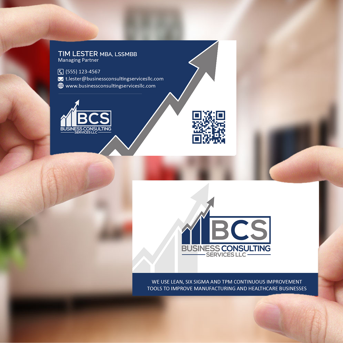 Business Card Design by Creations Box 2015 for Business Consulting Services LLC | Design #23938424