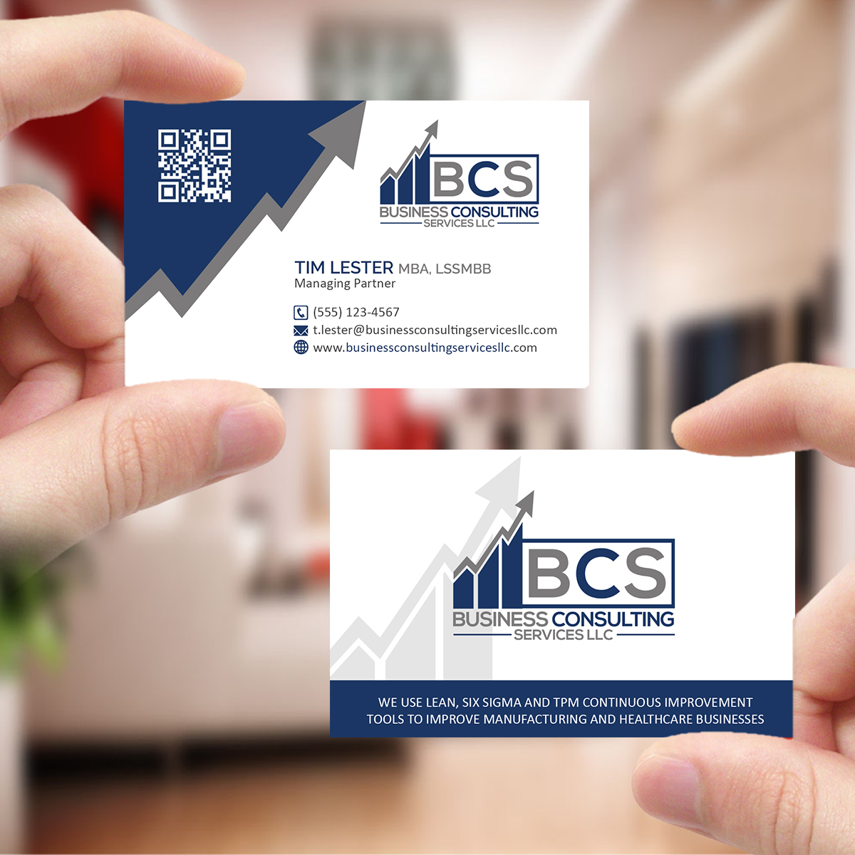 Business Card Design by Creations Box 2015 for Business Consulting Services LLC | Design #23948131