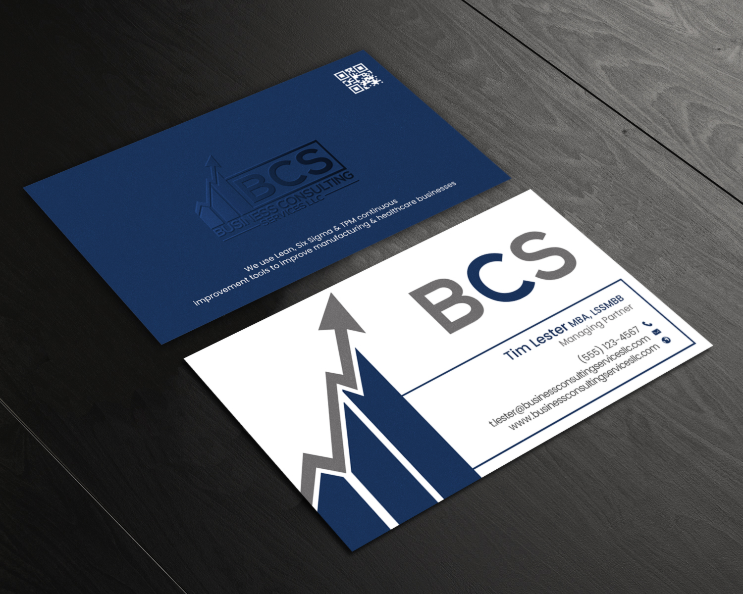 Design de Carte de Visite par chandrayaan.creative pour Business Consulting Services LLC | Design #23806707