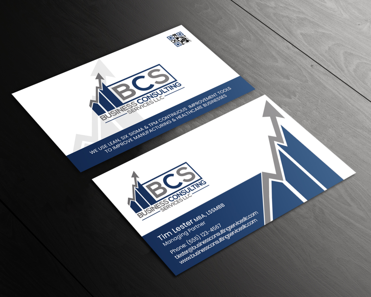 Business Card Design by chandrayaan.creative for Business Consulting Services LLC | Design: #23941075