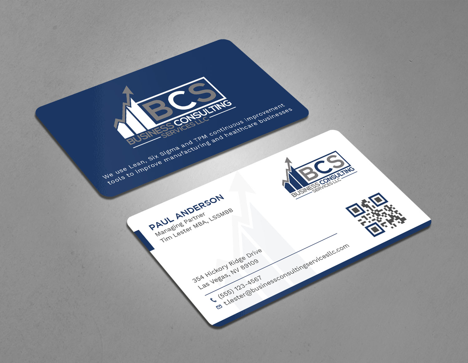 Visitenkarten-Design von Tripti Ranjan Gain für Business Consulting Services LLC | Design #23810352