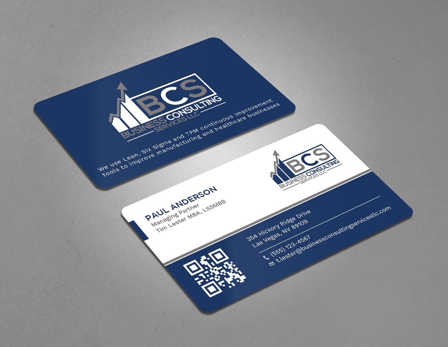 Visitenkarten-Design von Tripti Ranjan Gain für Business Consulting Services LLC | Design #23810353