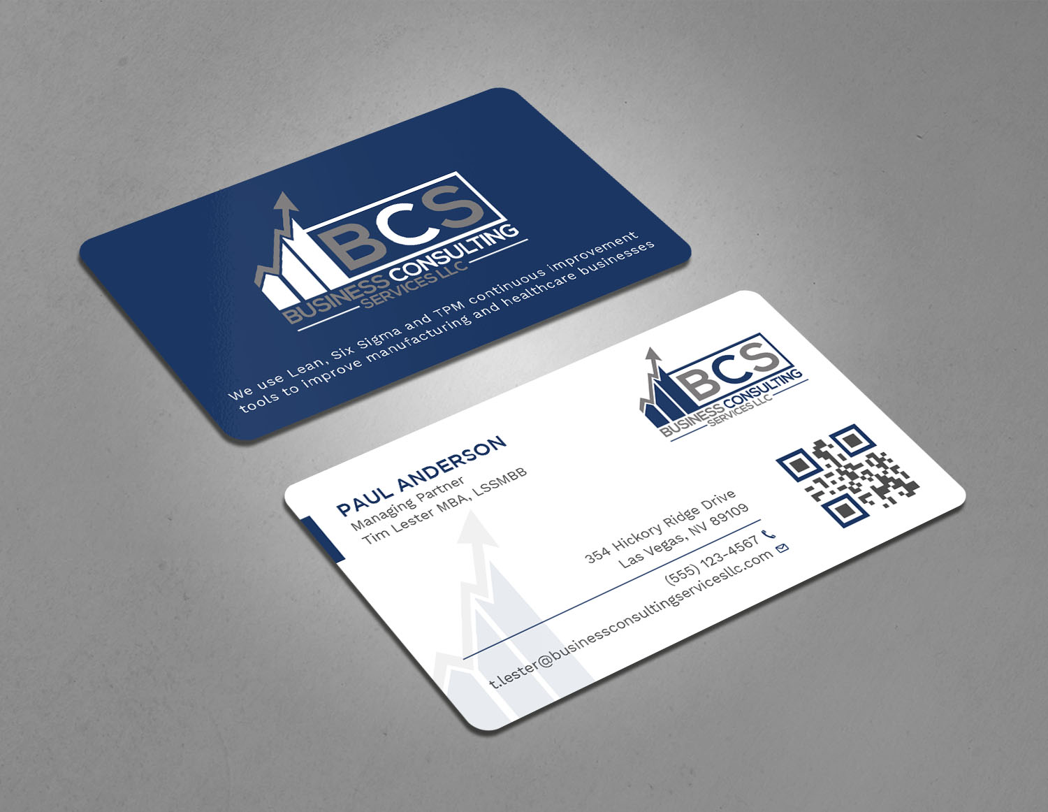 Visitenkarten-Design von Tripti Ranjan Gain für Business Consulting Services LLC | Design #23810359