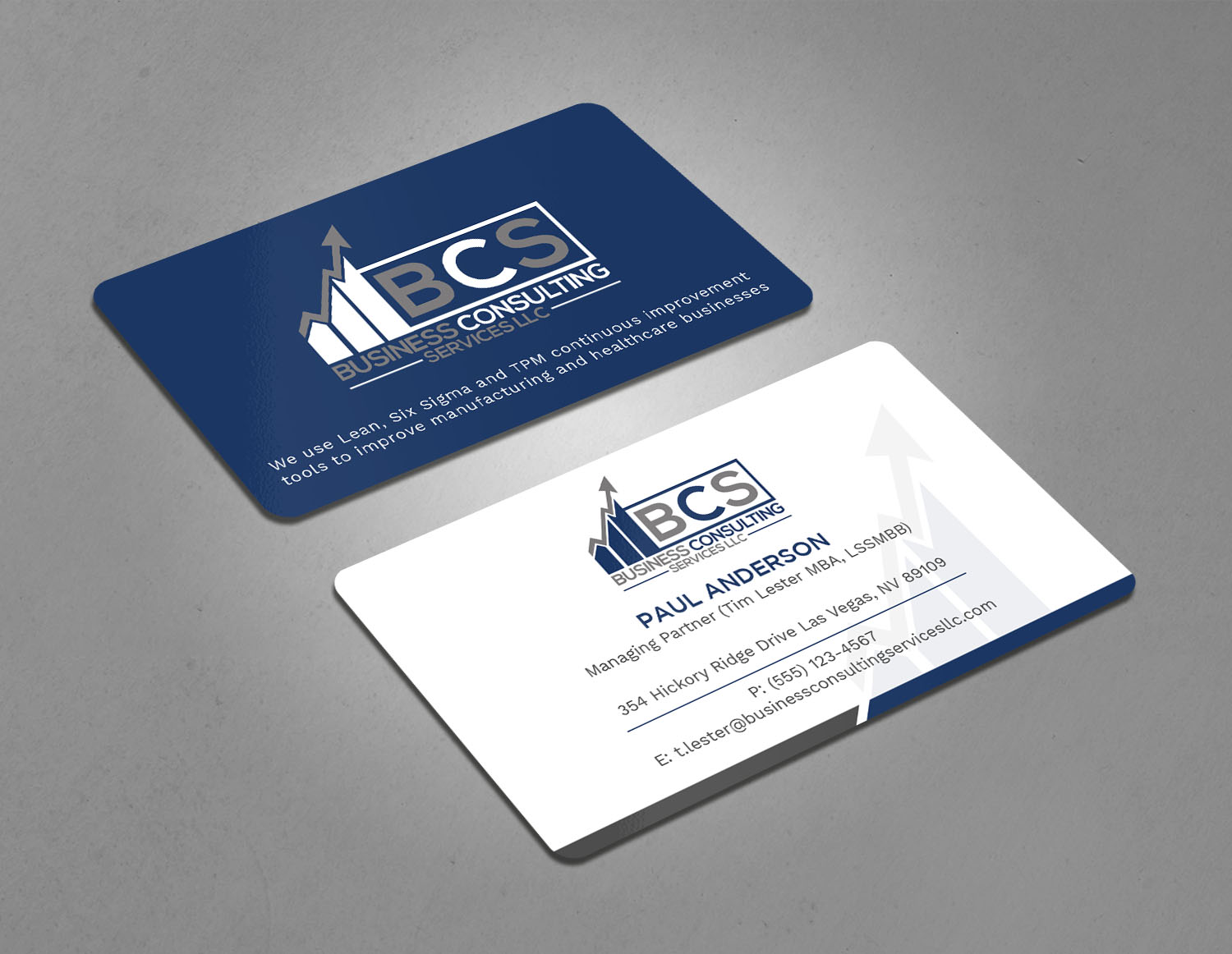 Visitenkarten-Design von Tripti Ranjan Gain für Business Consulting Services LLC | Design #23810613