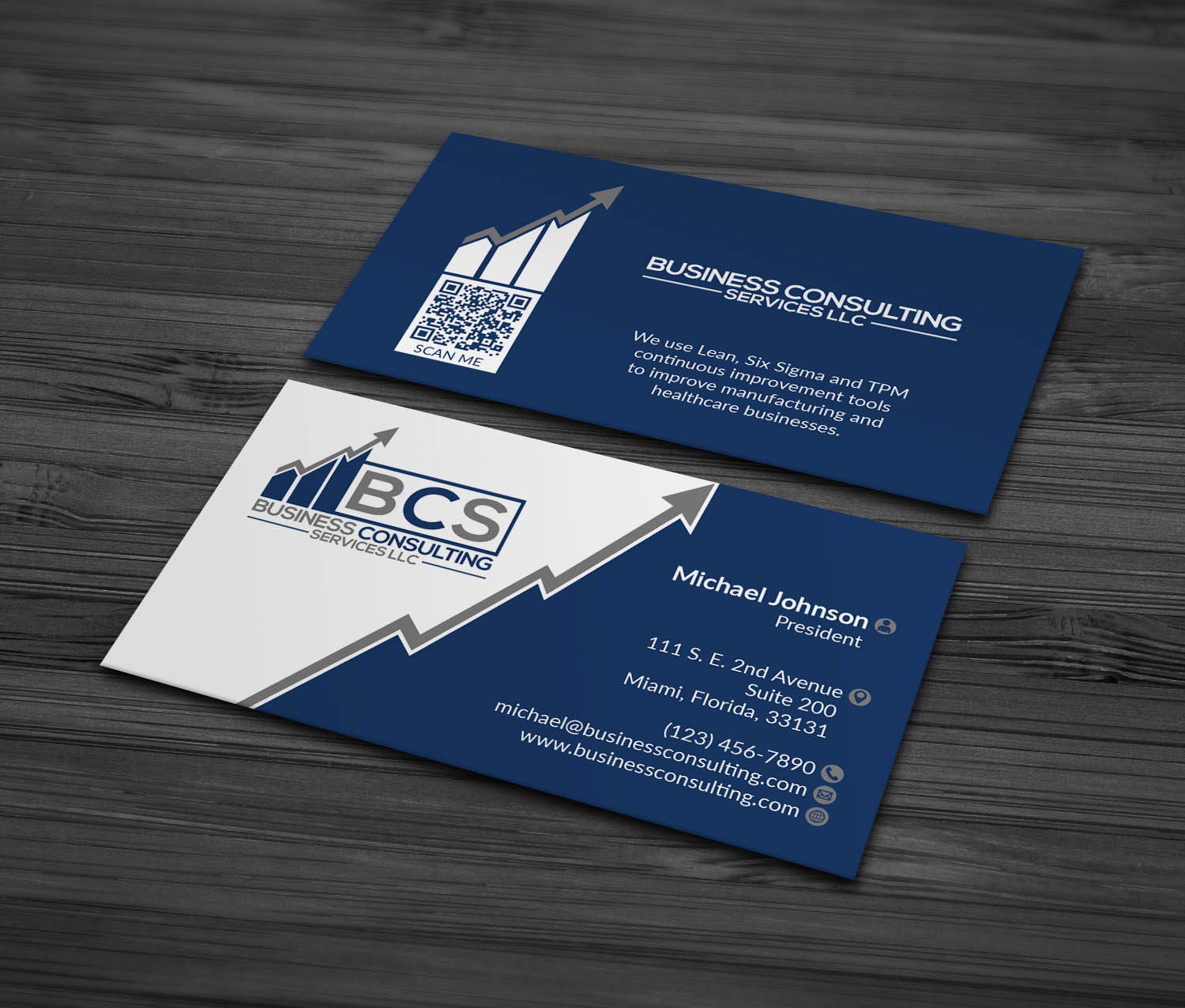 Business Card Design by MDesign for Business Consulting Services LLC | Design #23825257