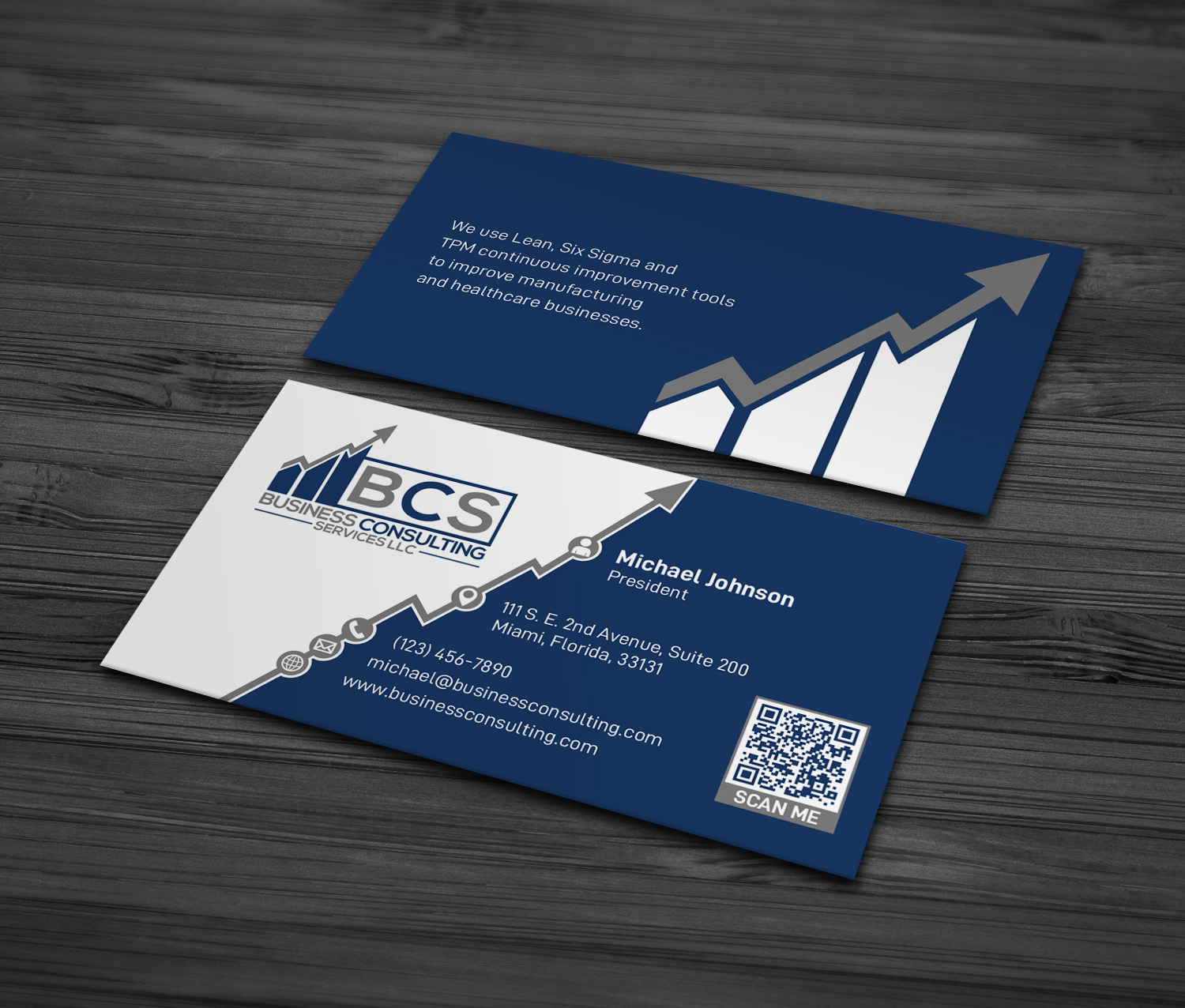 Business Card Design by MDesign for Business Consulting Services LLC | Design #23956367