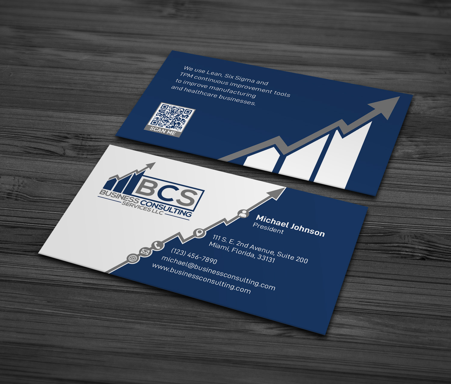 Business Card Design by MDesign for Business Consulting Services LLC | Design #23956370