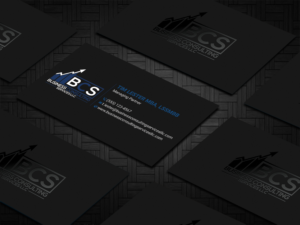 Business Card Design by DesignShout for Business Consulting Services LLC | Design: #23821942
