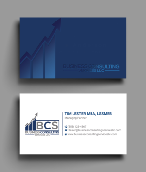 Business Card Design by DesignShout for Business Consulting Services LLC | Design: #23822046